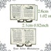 CHRISTMAS CAROLS Music Sheet Miniature Book 1:12 Christmas Carols ...