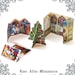 Christmas Miniature ADVENT CALENDAR Set 1:12 Printable Santa - Etsy