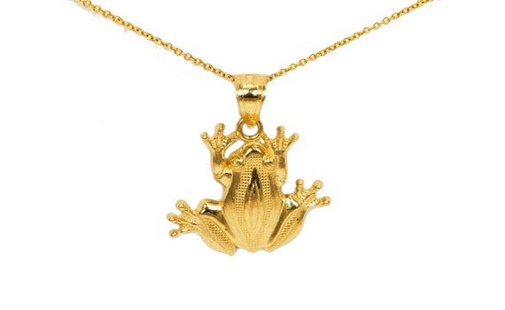 14K Gold FROG