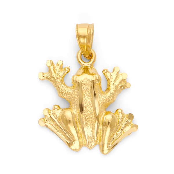 Tree Frog Pendant Etsy