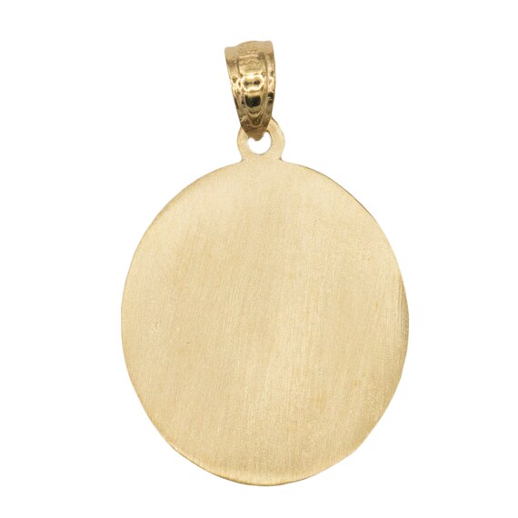 10k Gold Saint Christopher Medallion St 