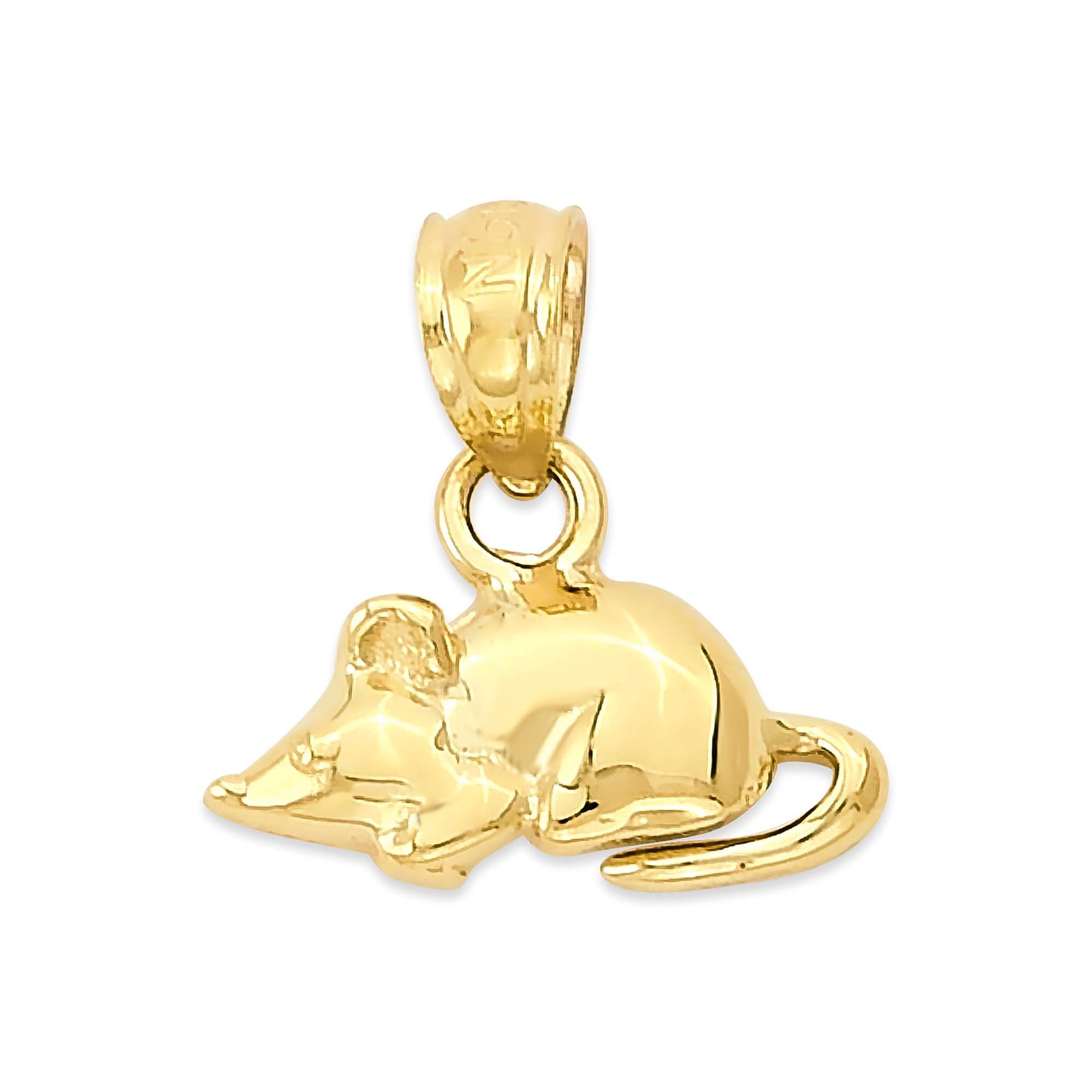 Rat Jewelry - Etsy RATS K18 GOLD WAY OF LIFE MINI CHARM