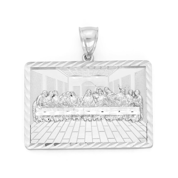 Claddagh Gold925 Sterling Silver The Last Supper Of Jesus With His | Desertcart INDIA