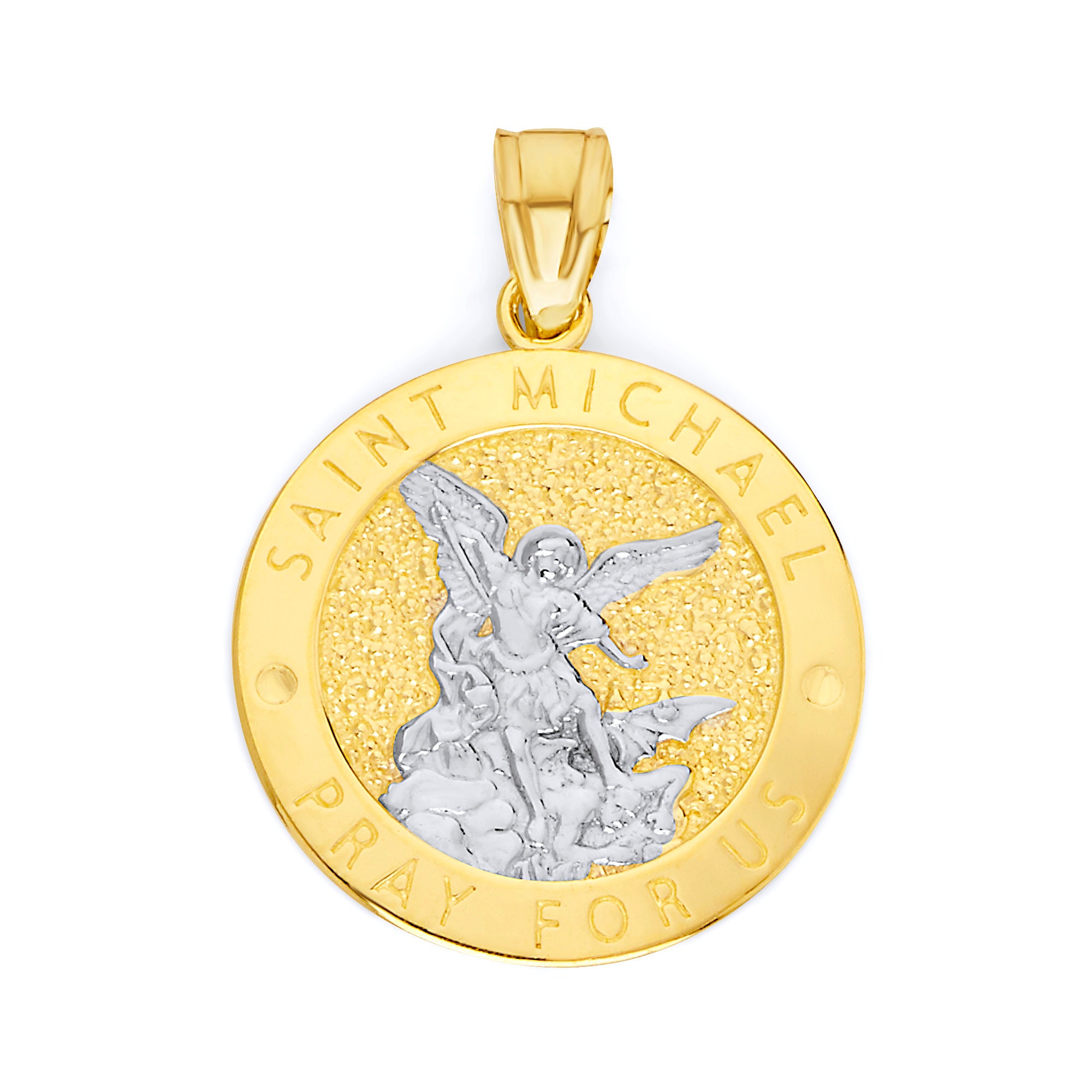 Saint michael pray for us necklace discount