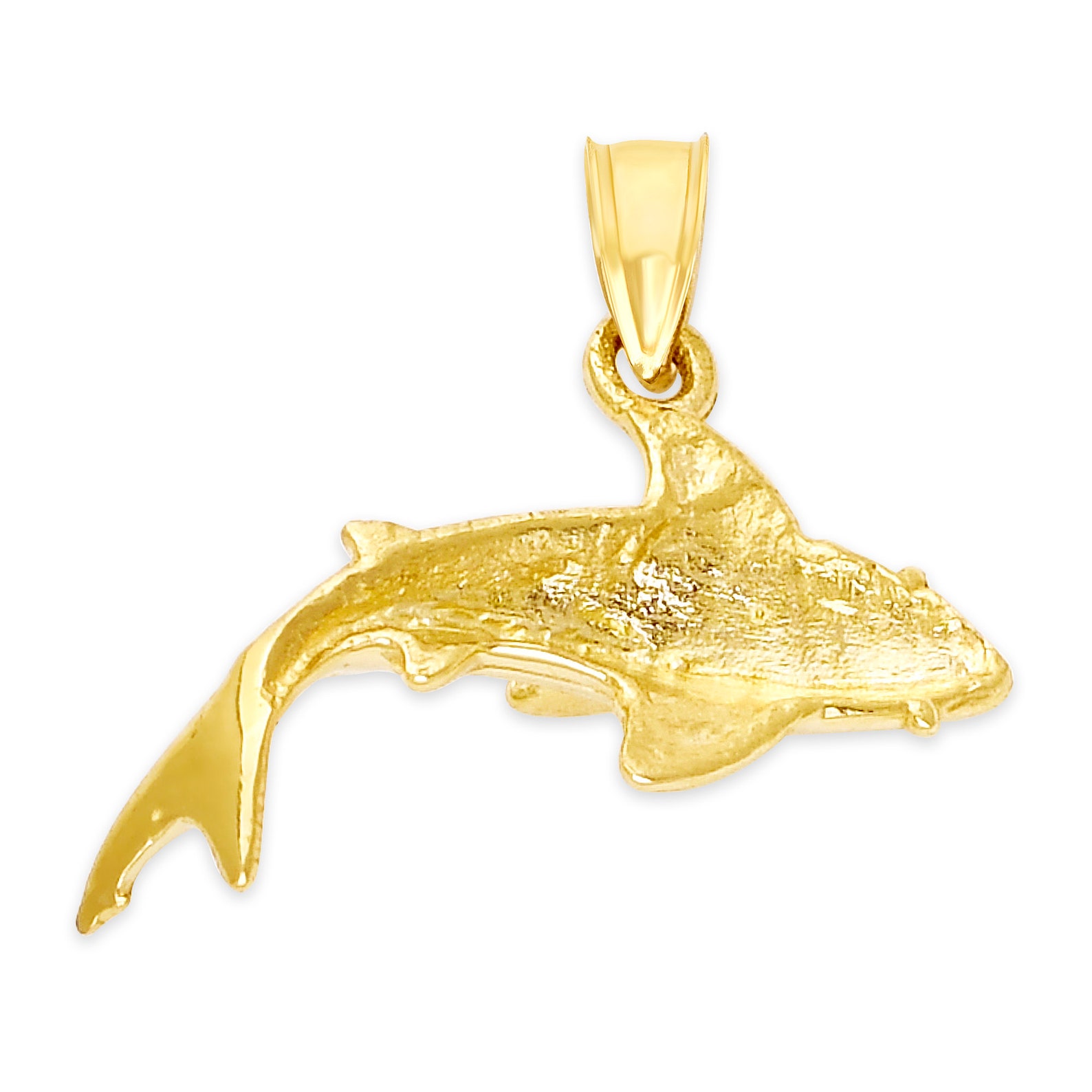 10k Gold Shark Necklace Shark Jewelry Scuba Diving Gift Beach Etsy