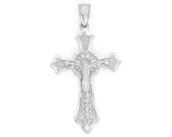 925 Sterling Silver Crucifix Pendant Available - Sterling Silver Cross Pendant Christian Gifts