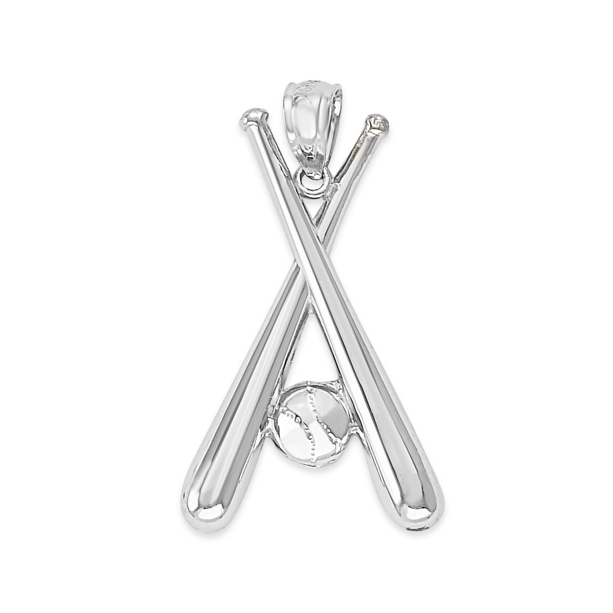 925 Sterling Silver Baseball Bat 