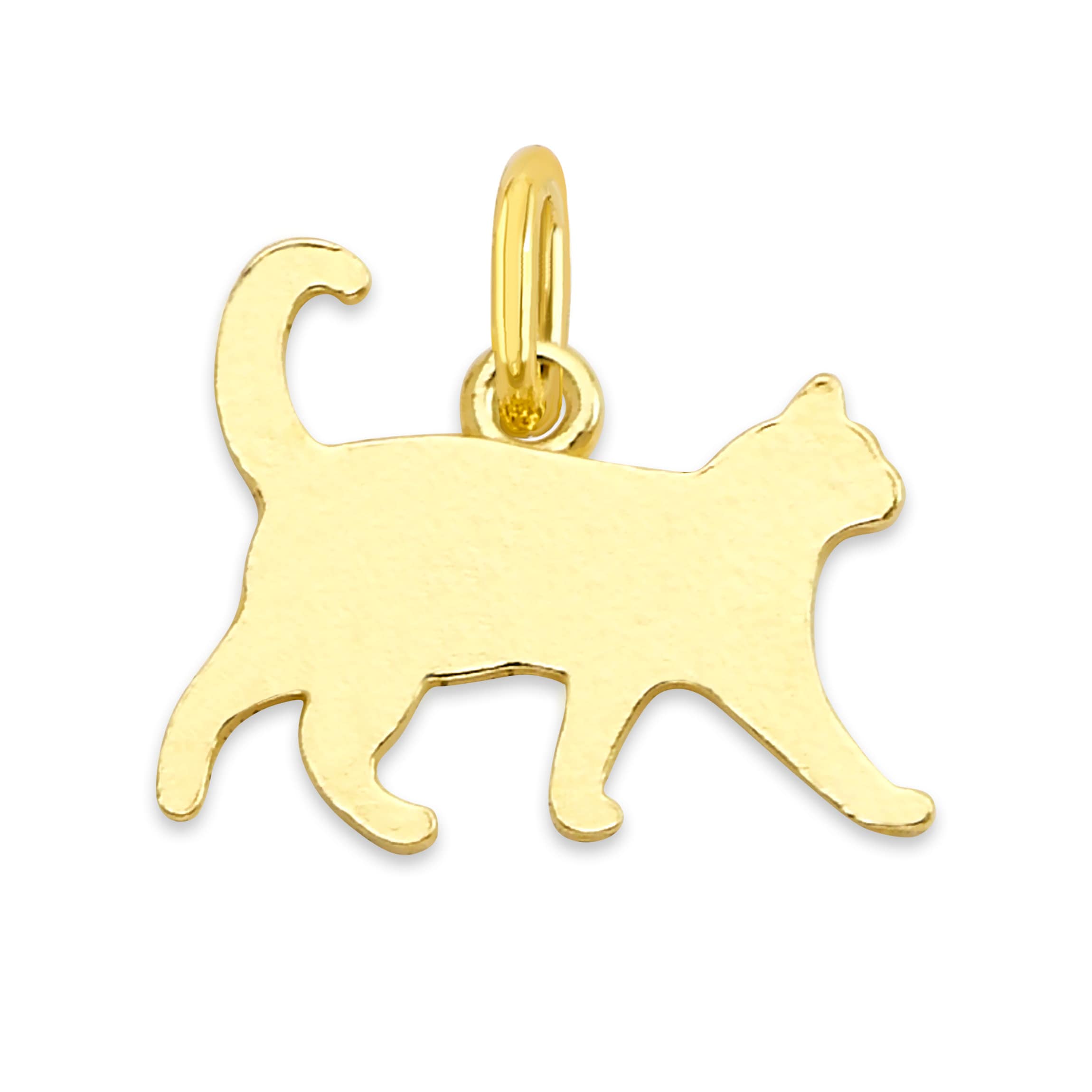 美品⭐️ SAINT LAURENT 猫チャーム ネックレス ネックレス シルバー チェーン 猫 にくきゅう レディース 韓国