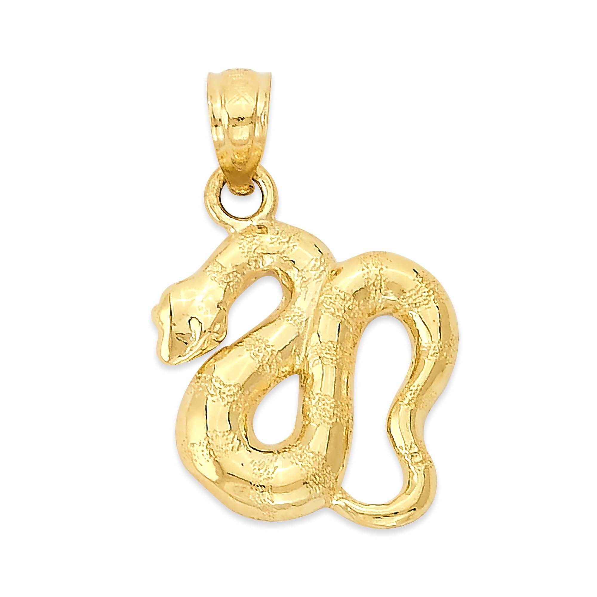 SnakeNecklaceGold-