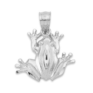 Frosch Anhänger aus Gold: Eleganter, von der Natur inspirierter Anhänger