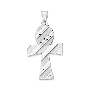 Sterling Silver Ankh Pendant: Egyptian Symbol of Life