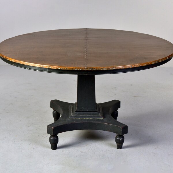 Painted Round Table Etsy