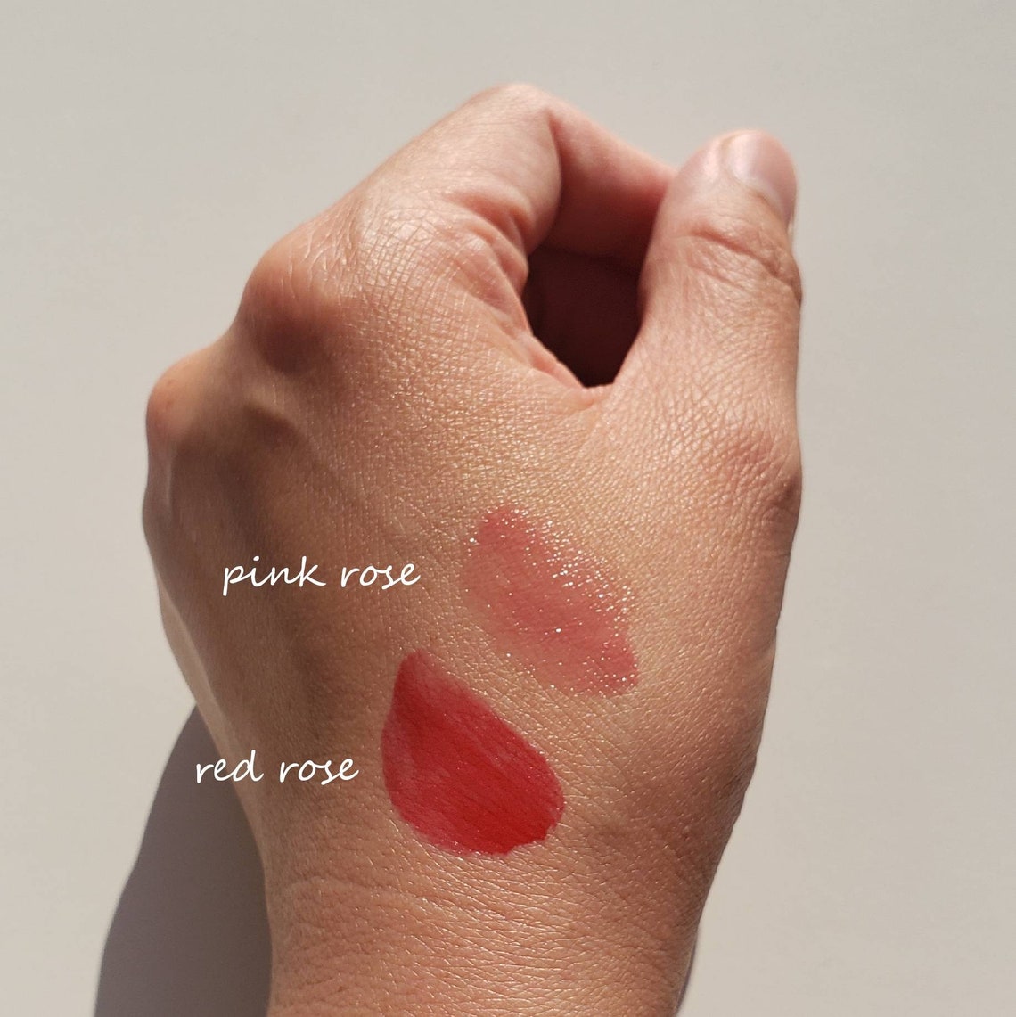 Pink Rose Lip Tint Lip Stain Lipstick Lip Gloss Tinted Etsy