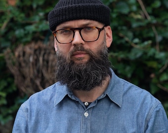 Gorra Knit for Victory Watch Negra en 100% Alpaca