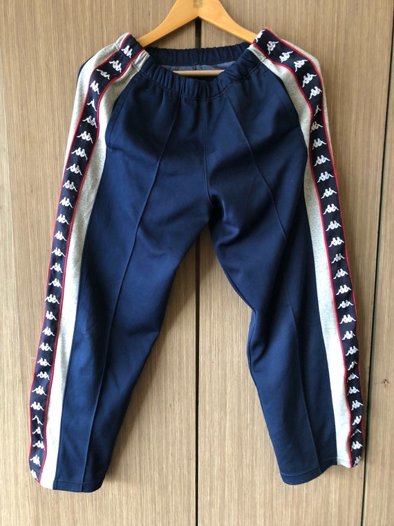 kappa tracksuit navy blue