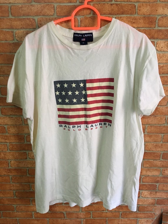 ralph lauren flag t shirt