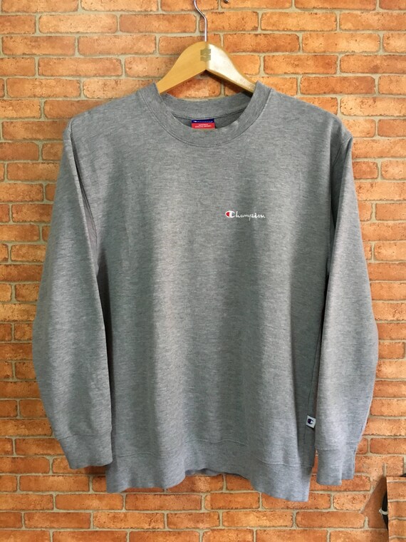 vintage grey champion sweatshirt