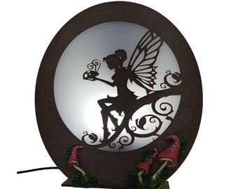 Table lamp, night light, atmosphere light, decorative fairy lamp, relaxing light, bedroom lighting, LED, gift, fairy, fantasy