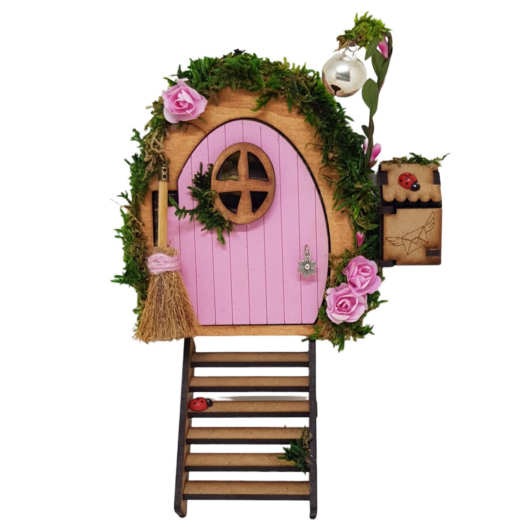 HomeZone Porta Fatata E 3 Polveri Magiche, Blu, Lavanda, Lime, Rosa, Gioco Fantasia Per Bambini - 4