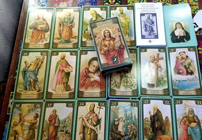 Tarot of the Saints - The Tarot Garden