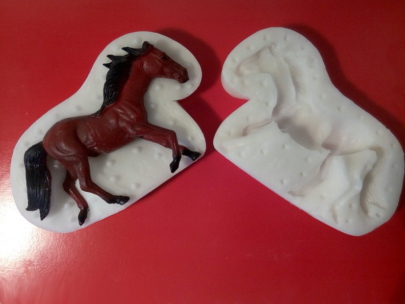 3D Horse silicone Mold mould fondant chocolate cake decoration Etsy