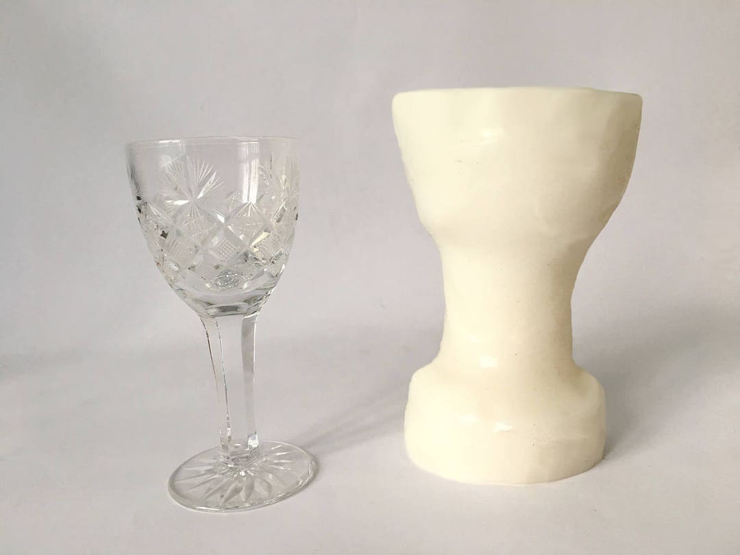 3D Wine Glass Silicone Mold Mould Isomalt Sugar Chocolate Cake Etsy