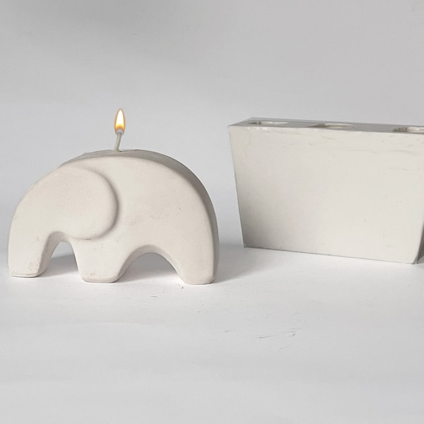 Elephant Statue Mold Etsy