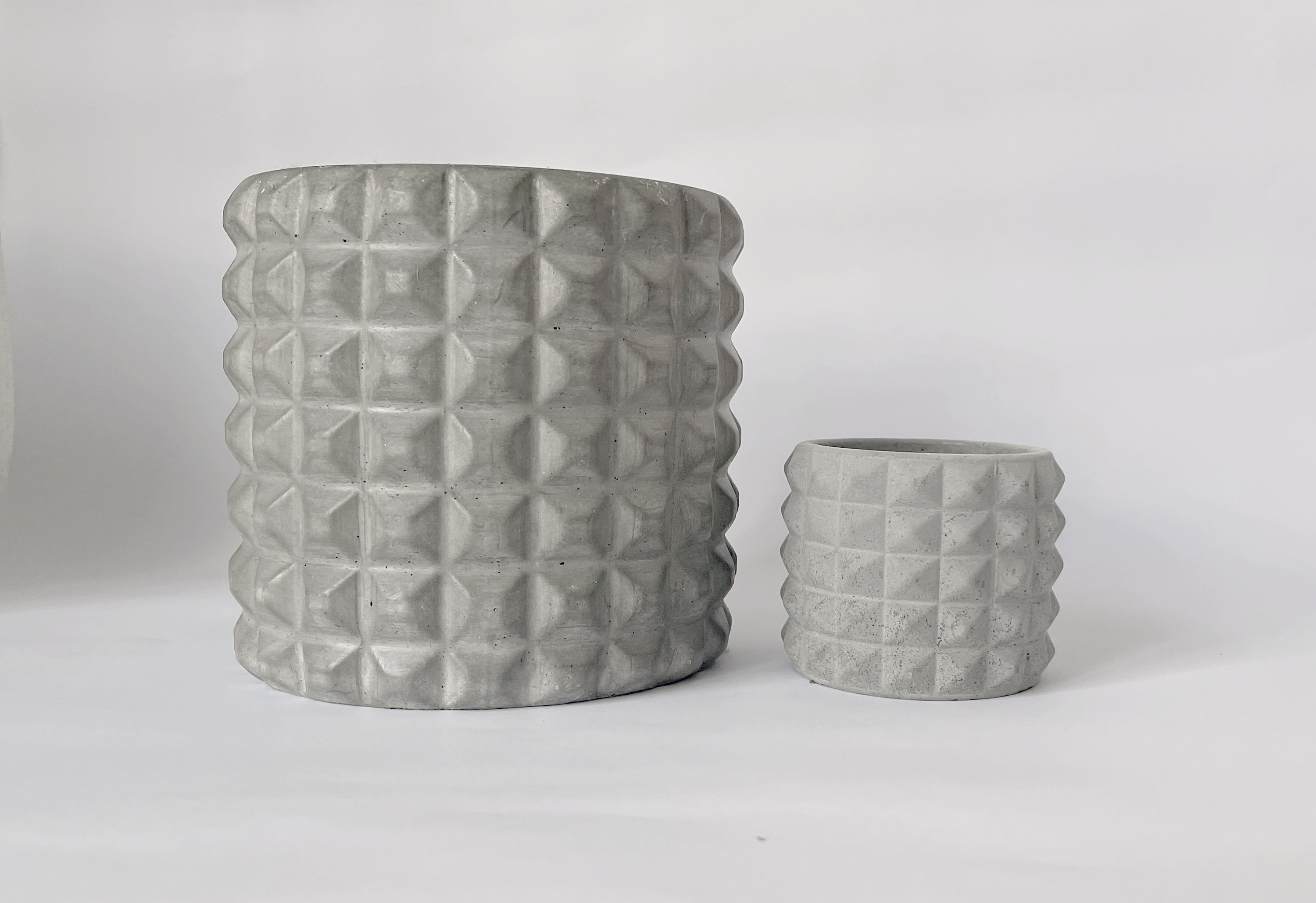 Silicone Mold Planter Faceted A XLarge vase Etsy