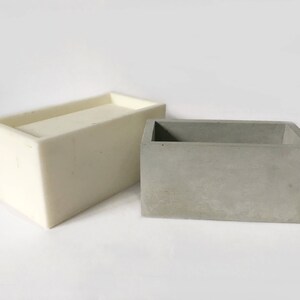 Silicone Mold Medium Rectangular With Support Shell Tray Storage Box ...