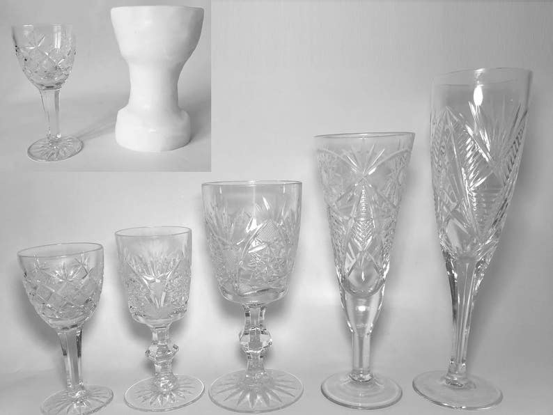 3D Wine Glass Silicone Mold Mould Isomalt Sugar Chocolate Cake Etsy