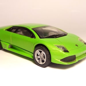 Silicone Mold 3D Lamborghini Murcielago Car mould  fondant chocolate cake candle fimo