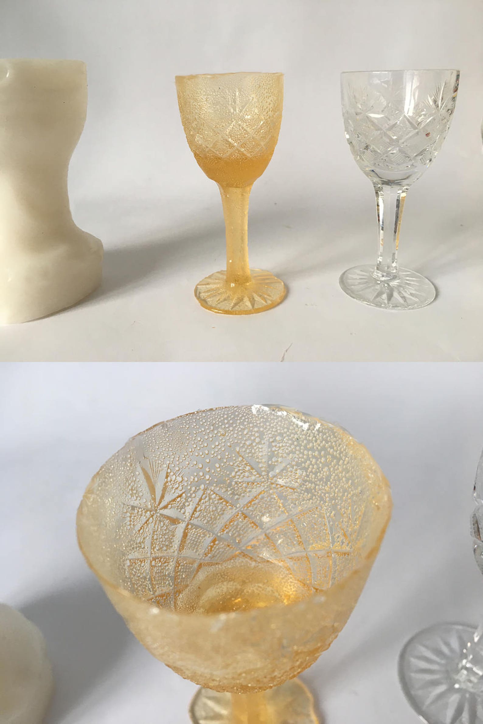 3D Wine Glass Silicone Mold Mould Isomalt Sugar Chocolate Cake Etsy