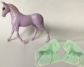 3D Horse silicone Mold mould fondant chocolate cake decoration candle fimo