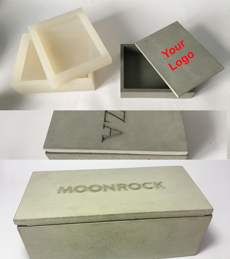 Silicone Mold Box With Lid. Tray Storage Box Jewelry Box Etsy