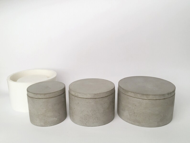 Silicone Mold Cylinder With Lid Wide w6 Tray Etsy Canada