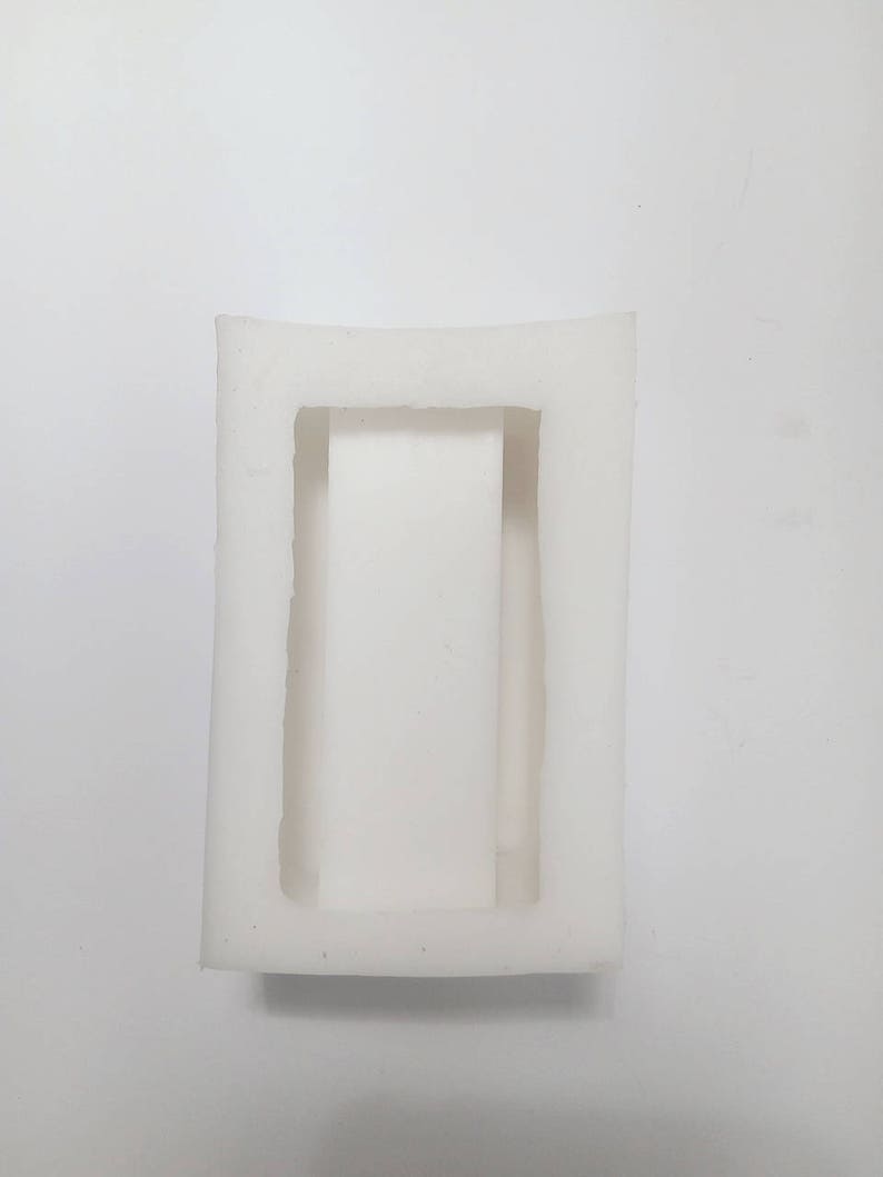 Silicone Mold Card Holder Business Geometric Mould Concrete Etsy