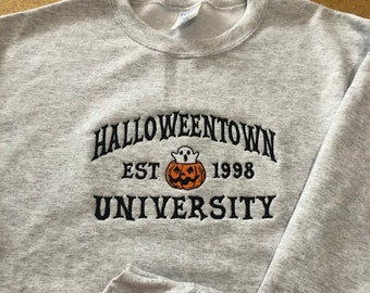 Halloweentown Crewneck, Halloween Sweatshirt, Vintage, Fall, Sweatshirt, Pullover, Autumn, Cozy Clothing