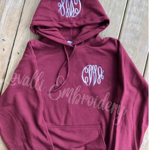 Monogram Sweatshirt - Etsy
