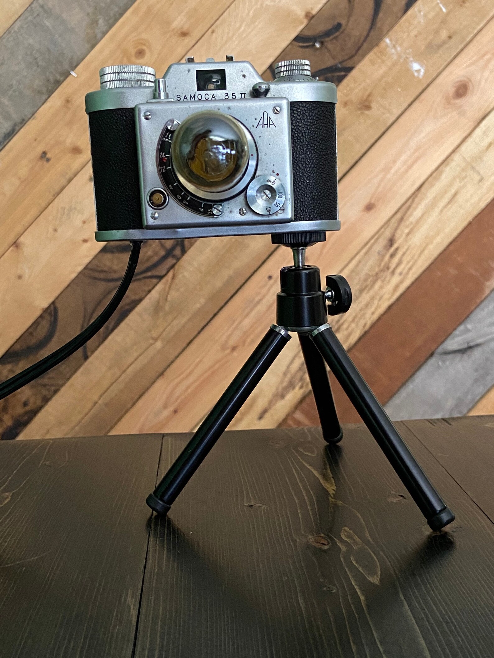 Vintage Camera Table top Lamp Etsy