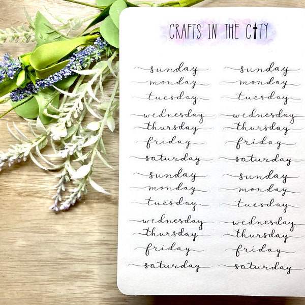 Bujo Stickers - Etsy
