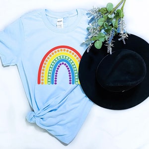 Rainbow Pride T-Shirt | Rainbow T-Shirt | LGBTQ Pride Unisex T-Shirt