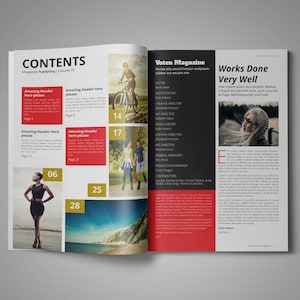 VOTEN Magazine Template