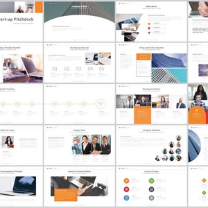 Clear & Clean Powerpoint Template - Etsy