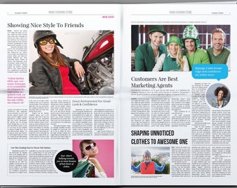 New Newspaper Template Etsy