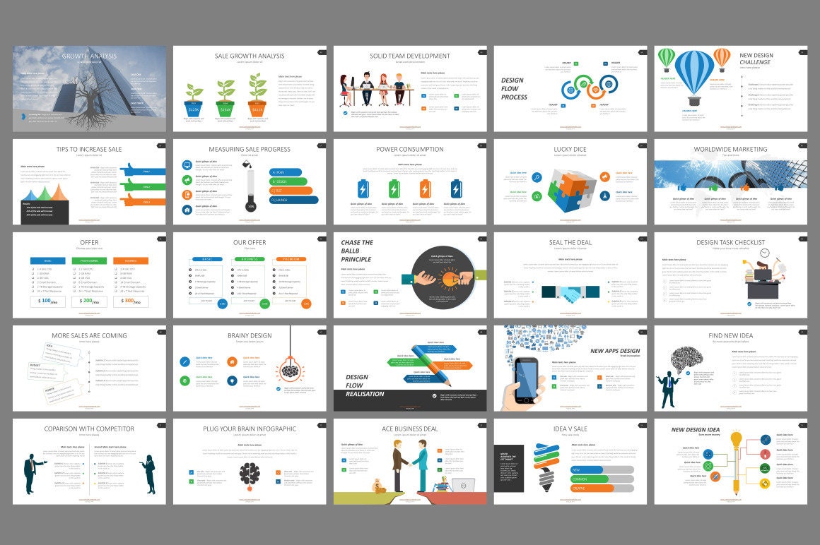 Firma Presentation Template - Etsy