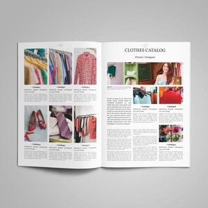 Indesign ルックブック テンプレート