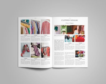 Indesign ルックブック テンプレート