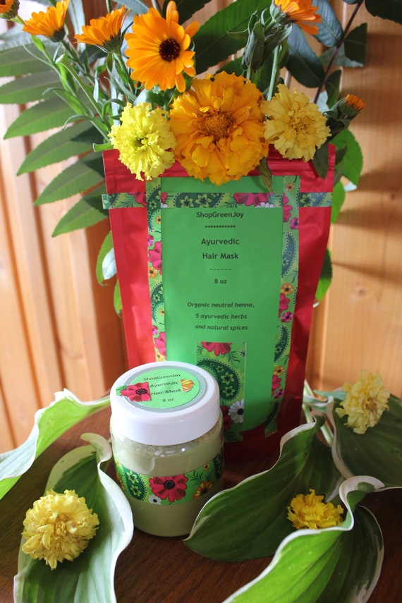 Natural Hair Growth Powder Hair Loss Treatment Ayurvedic Hair Etsy
