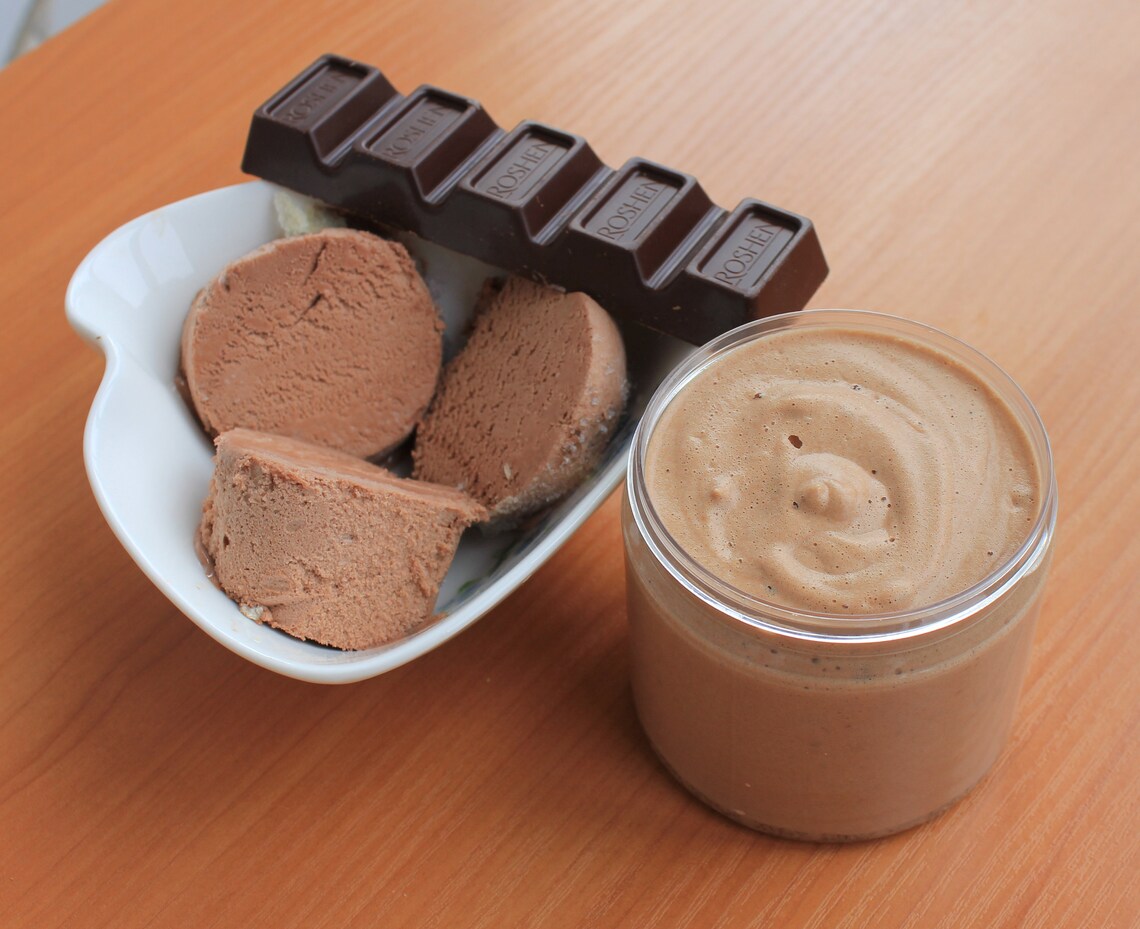 Milk chocolate hair mask Chocolate hair balm Hair mask with Etsy