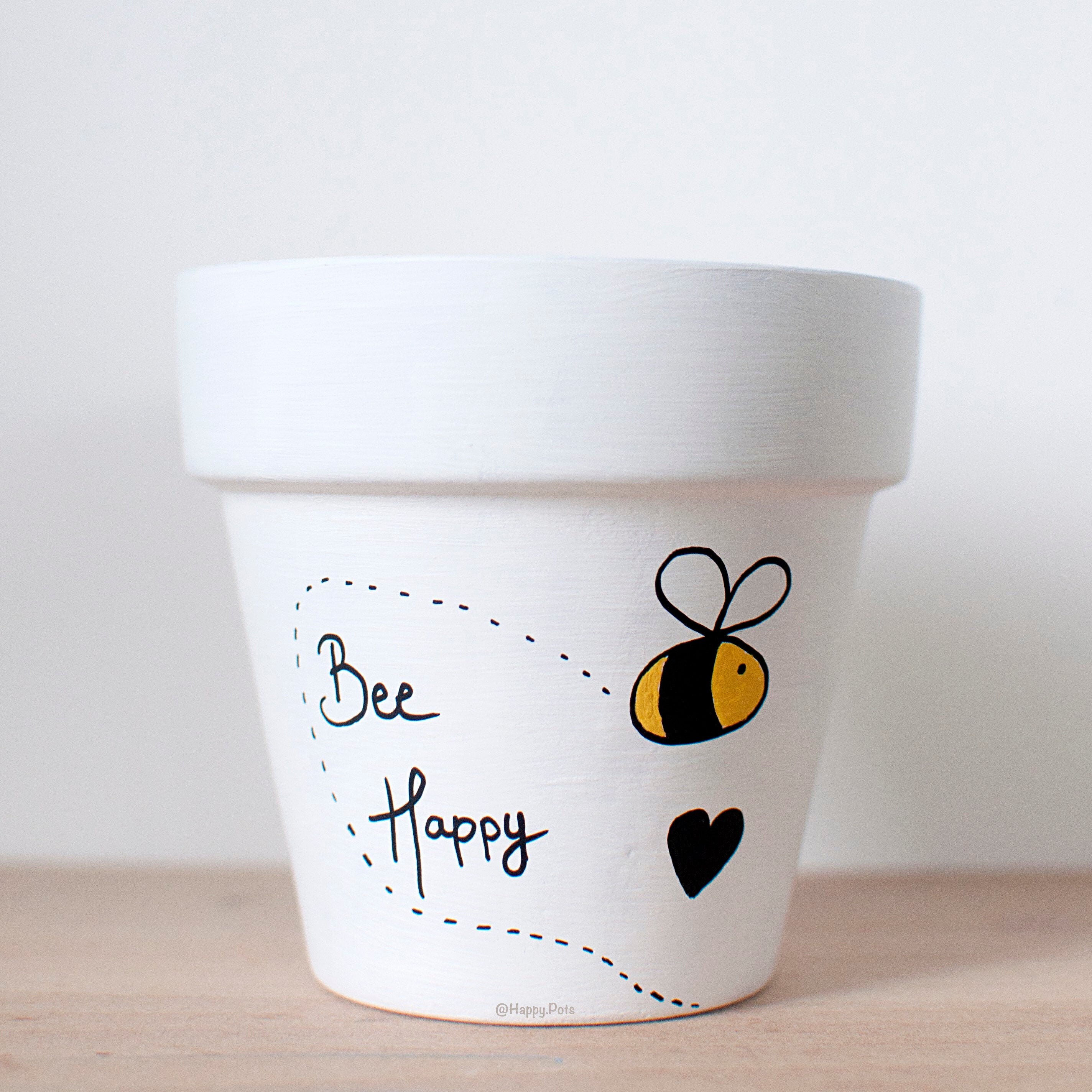 Pot en Terre Cuite Bee Happy